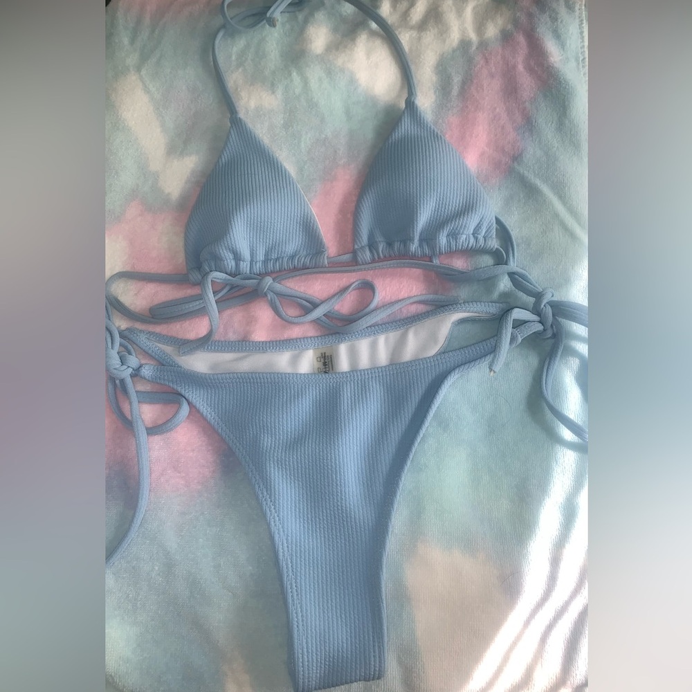 Zaful blue bikini